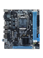 H61 ordinateur carte mère LGA 1155 M-ATX H61 PC carte mère DDR3 CPU double canal bureau H61 Chipset carte mère pour PC de jeu