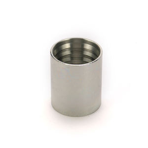 Manchon de sertissage pour tuyau hydraulique R2/2SN, <span class=keywords><strong>collier</strong></span> de tuyau <span class=keywords><strong>à</strong></span> double tresse, sans ébarbage, connecteur d'extrémité de tuyau, raccord hydraulique - Product Image 4