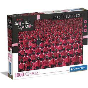 CLEMENTONI IMPOSSIBLE - Rompecabezas de 1000 Piezas de SQUID GAME - Product Image 1