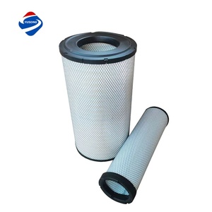 Filtre à air pour moteur de camion lourd, papier filtrant de haute qualité C291420 CF151160 - Product Image 1