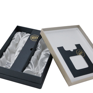 Experiencia llevar estampado en caliente caja de regalo de vino <span class=keywords><strong>para</strong></span> 2 botella de botella - Product Image 3