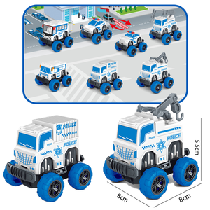 Mini modèle de simulation basé sur le frottement de voiture jouet pour le véhicule tout-terrain d'excavatrice militaire de lutte contre les incendies - Product Image 4