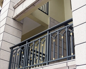 Garde-corps de balcon en <span class=keywords><strong>fer</strong></span> pour Villa, cour résidentiel, balustrade de <span class=keywords><strong>baie</strong></span> vitrée, garde-corps de balcon en <span class=keywords><strong>fer</strong></span> européen - Product Image 4