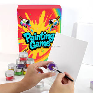 Carte de jeu de société imprimée personnalisée ami Question Conversations Couple dessin peinture pour Date Night - Product Image 4