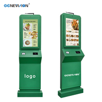 Kiosque interactif à écran tactile capacitif Android de 21,5 pouces, sur pied, en libre-service, accessible