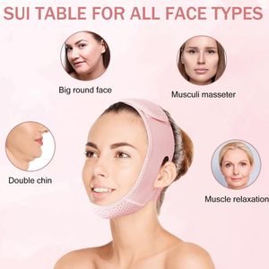 Sangle de lifting facial en V avec logo personnalisé pour le menton, masque de sommeil réutilisable en nylon pour femme, bandage orthopédique - Product Image 6
