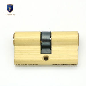 اسطوانة قفل باب مزدوج مفتوح 60 Backset قفل نقر آمن من سبائك الألومنيوم مفتاح رئيسي يتميز بالنحاس والنحاس الأصفر وسبائك الزنك - Product Image 4