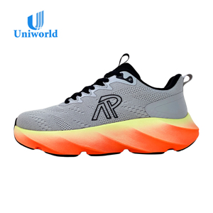 Uniworld Vietnam OEM - Paniers Homme |   Chaussures de course en tricot pour hommes, baskets athlétiques respirantes pour le jogging et le quotidien - Product Image 2