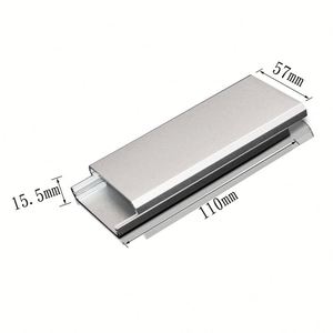 EBMSmall IP54 Electrical Metal Junction Switch Box Cases Custom Battery Pack Powder Coated Aluminum Alloy Electronic Project - Product Image 1