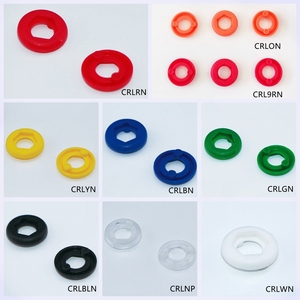 7 màu sắc nhựa 1/4-28unf Bảng điều khiển gắn vách ngăn phù hợp bảng điều khiển gắn khóa NUT màu mã hóa vòng khóa - Product Image 3