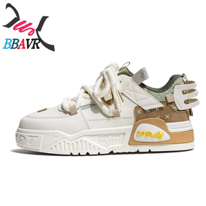 Baskets tendance sportives personnalisables avec logo pour hommes, doublure en maille, collection Hiver Printemps Automne Été 2025 – Vente en gros - Product Image 4