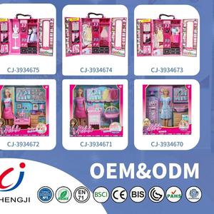 Diseño Popular niños juego de simulación 11,5 pulgadas muñecas ropa <span class=keywords><strong>armario</strong></span> juguete conjunto moda muñeca accesorios <span class=keywords><strong>Juguetes</strong></span> - Product Image 5