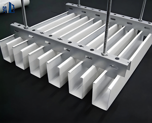 Soffitti Metallici a Doghe Quadrate in Alluminio Moderni e Resistenti all'Umidità per Hotel, Appartamenti, Ospedali e Sale - Vendita all'Ingrosso Diretta dalla Fabbrica - Product Image 1