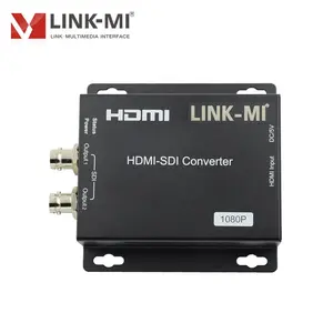 محول SDI إلى HDMI مع حلقة 1 x SDI خارج الدعم SD/HD/3G-SDI مسافة الإرسال حتى m عبر كابل RG59