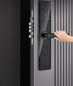 Oem bán tự động thông minh khóa cửa với ID thẻ đọc mở khóa vân tay mở khóa và mã mở khóa cho căn hộ khách sạn và gia đình - Product Image 6