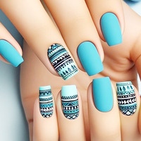 Nouveauté très vendue : 24 faux ongles à presser pour femme, motif carré 3D tournesol, en ABS, pour manucure
