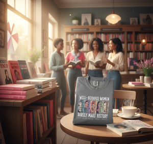 T-shirt da donna Pepper a maniche corte, 100% cotone, stampa femminista, girocollo, casual, per tutte le stagioni, vestibilità regolare - Product Image 2