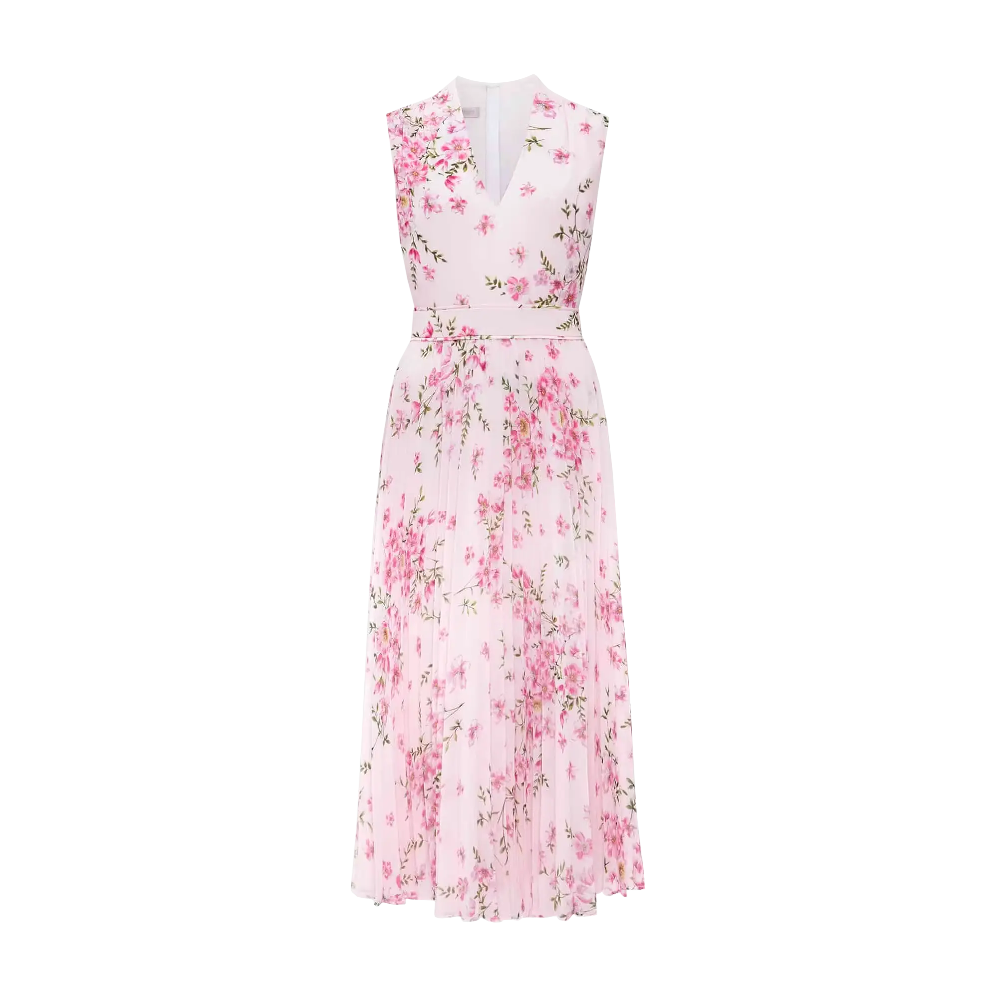 Fabricantes Ropa de ropa de mujer de tendencia personalizada 2024 Verano Gasa Largo Maxi Rosa Floral Vestido de noche elegante para mujer