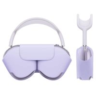 Étui intelligent pour AirPods Max, housse de protection en cuir PU de remplacement, compatible avec le mode veille, fin, étanche, sac de transport pour voyage
