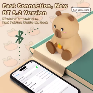 Dễ Thương Capybara Loa Không Dây Xách Tay <span class=keywords><strong>Mini</strong></span> Home Văn Phòng Du Lịch TWS Loa - Product Image 4