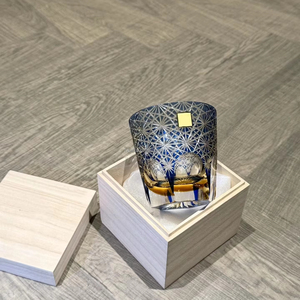 Copas de Vino de Cristal Hechas a Mano con Diseño Art Deco de Margaritas Azules, Ecológicas y Aptas para Lavavajillas, de Alta Calidad para Uso Doméstico - Product Image 1