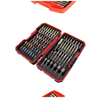 Kit de tournevis en acier S2 de qualité supérieure, embouts Phillips, plats, Torx, hexagonaux et douilles, kit combiné, outil de réparation universel