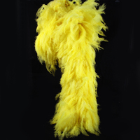 Boa en plumes d'autruche douces, plumes de poussin, plumes moelleuses, vente en gros pour fête, mariage, costume, décoration de scène burlesque