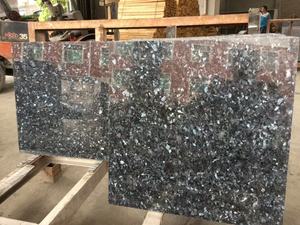 Жемчужно-голубой гранитный Лабрадор объемная плита для проектной плитки размеров - Product Image 4