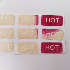 Irreversible Verfärbungsaufkleber, elektromechanische Ausrüstungstests, irreversible thermoaufkleber, anpassbar - Product Image 2
