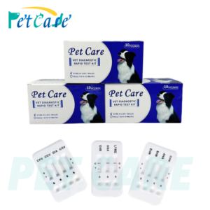 Kit de prueba rápida de antígeno de parvovirus canino (CPV), inmunoensayo cromatográfico del antígeno de parvovirus canino en heces fecales caninas - Product Image 4