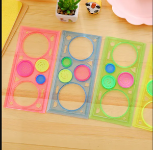 ไม้บรรทัดพลาสติกแบบกำหนดเองสำหรับเด็กนักเรียนขนาดต่างๆ - Product Image 3