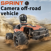 Voiture RC en alliage MILI 2,4 GHz 1:14 avec caméra WiFi 1080p, contrôle par application, jouet tout-terrain haute vitesse, voiture télécommandée avec caméra FPV HD