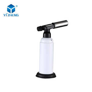 Torche à gaz culinaire Usine de cuisson Vente en gros <span class=keywords><strong>Pas</strong></span> <span class=keywords><strong>cher</strong></span> Briquets rechargeables Torche de cuisson portable Briquet au butane - Product Image 3