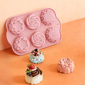 Moule à gâteau en silicone Lapin de Pâques 8 cavités Qualité alimentaire Antiadhésif - Product Image 3