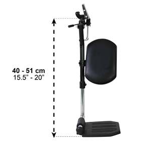 Elevating <b>Footrest</b> for Wheelchair (only for PEPE Mobility Wheelchairs) PEPE - Product Image 6