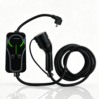 Chargeur de véhicule électrique mobile, nouveau chargeur portable embarqué pour VE 3,5 kW Type 2 / Type 1 / GB/T 16A 200-250V certifié UE Modèle AC1638