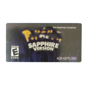 สติกเกอร์ตลับเกม FireRed LeafGreen Ruby Emerald Sapphire สำหรับเครื่องเกม GBA Gameboy Advance - Product Image 6