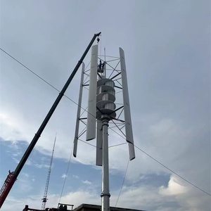 Top bán tiếng ồn thấp sử dụng nhà 50 KW 30 kW dọc cối xay gió tuabin cho máy phát điện gió hệ thống điện - Product Image 6