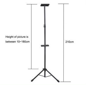 Có thể thu vào bảng Áp phích đứng hai mặt có thể điều chỉnh Tripod biểu ngữ đứng để hiển thị - Product Image 5