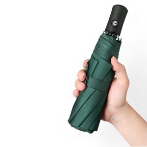 Paraguas Plegable Triple Automático, Resistente al Viento, con Protección UV, para Días Soleados y Lluviosos, con Logotipo/Color Personalizado, Venta al Por Mayor - Product Image 3