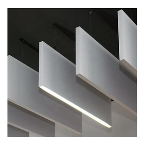 Glasfaser-Schall wand platten abgehängte Glasleit blech decke Fabrik - Product Image 1