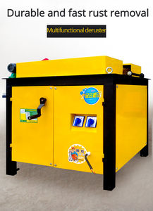 Machine de dérouillage de tuyau de tube rond de barre d'acier de tige de fer de rouille d'acier inoxydable - Product Image 2