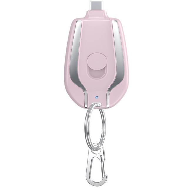 Mini Keychain Fast Charging Ultra Thin Emergency Power Bank Mobile Power Supply