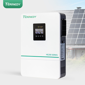 Terinedy HE200-4200-T 3.6kW <b>24V</b> Hybrid Solar Storage System Wall-Mounted Smart Grid Support Pure Sine Waves <b>Battery</b>-Free - Product Image 2