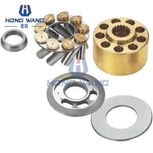 อะไหล่ซ่อมปั๊มไฮดรอลิกหลัก บล็อกกระบอกสูบ ตัวกั้น ตัวเว้นระยะ ตัวกั้นรองรับลูกสูบ แผ่นรองรับลูกสูบ แผ่นสวอชเพลท สำหรับ (KOBELCO/KATO)SK250-8 - Product Image 1