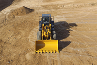 Mini-chargeuse compacte 665F à chargement par le haut, chargeuse de grumes et chargeuse frontale, capacité de 2,9 à 5,5 m pour la construction, 20,5 tonnes
