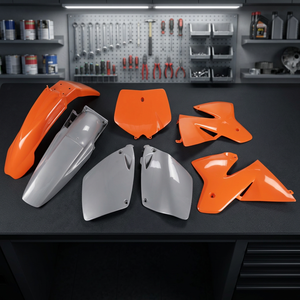 Kit Plastica OEM XFUN per Moto SX 400 2000-2000 Accessorio Modello KTKIT500999-5723 Italia - Product Image 3