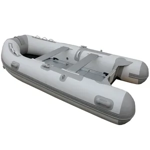 9 personas piso de aluminio pvc Hypalon tubo Zodiaco barco inflable barco deportivo para pescar con motor