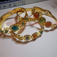 Vente Flash : Bijoux de Main Vintage en Acier Inoxydable, Style Européen et Américain, Haute Qualité, Finition Émail