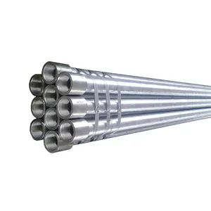 Tianjin Good quality bs1387 galvanized steel tube / GI steel round pipe / hot dip galvanized steel pipe